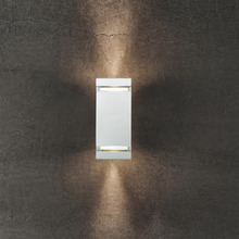 Ptak 2 Light Stainless Steel Wall Light